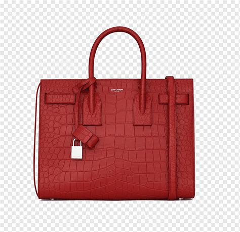 bolso yves saint laurent rojo